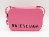 Balenciaga Everyday Camera Bag Xs Pink Calfskin Leather Sd1025worde