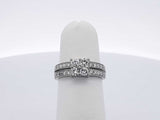 0.88 Cttw Diamond & 10k White Gold Ring 4.5 Grams Size 4.5 Fw0725rzxdu