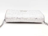 Michael Kors Gusset Large Floral Crossbody Gray Aa0826pzsa