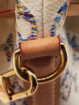 Louis Vuitton 2way Nano Noé In Beige & Multicolor Monogram Jacquard Fw0426sxzdu