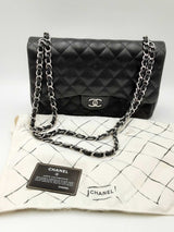 Chanel Quilted Double Flap Calfskin Shoulder Bag Eb0924rxxzdu