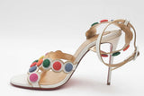 Christian Louboutin Smartissima White Leather Stiletto Heels Size 36 Eb0726orxsa