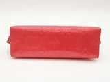 Louis Vuitton Monogram Vernis Pochette Red Cosmetic Pouch Sd0825wrzde