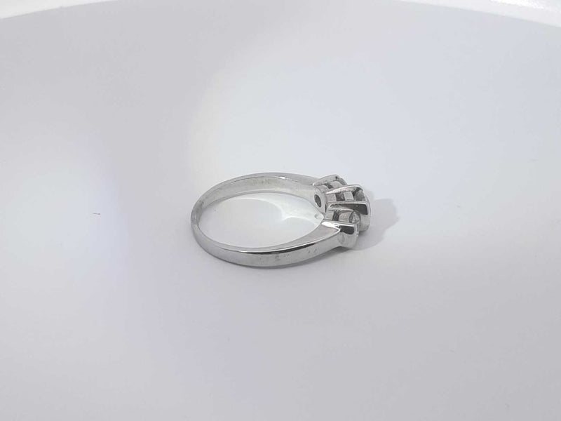 1.20ctw Diamond 14k White Gold 4.9 Grams Ring Size 8 Sd0625szxsa