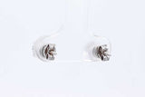 1.2cttw Diamond Stud Earrings In 14k White Gold 1.0 Gram Eb0226prxdu