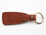 Ferrari Brown Leather Keychain Do0825rxde