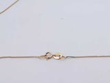 14 K Yellow Gold 1 Gram Box Chain 18 Inches Aa0426izsa