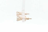 0.9cttw Diamond Stud Screwback Earrings In 10k Yellow Gold 0.8 Grams Eb0926wxzsa