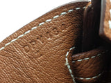 Hermes Birkin 25 Gold Brown Fjord Leather Gold Hardware Handbag Do0425oxcxzde
