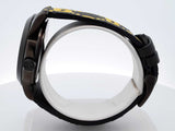 Gucci G-timeless Ghost Black Steel & Rubber 38mm Swiss Quartz Watch Fw0526wrzdu