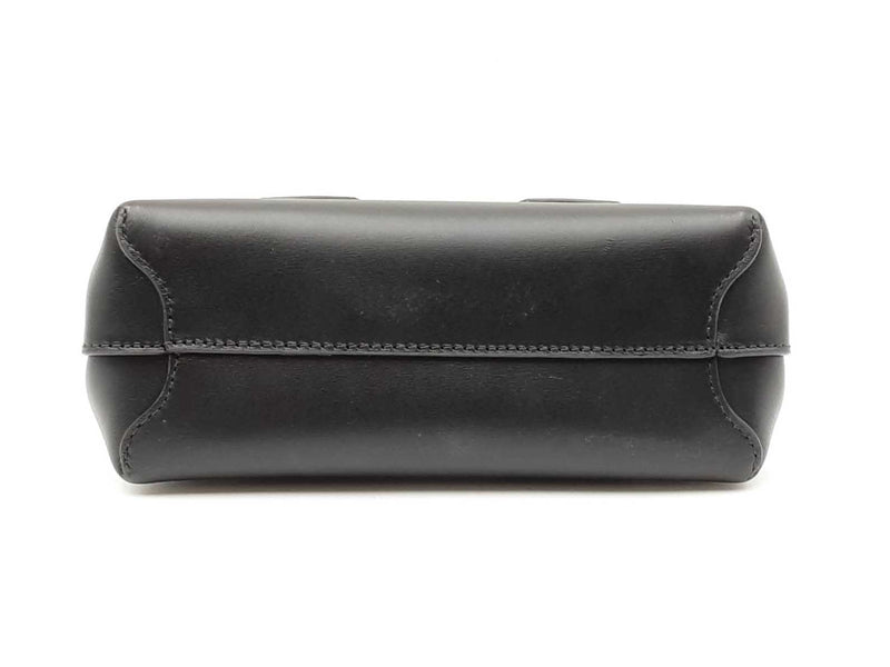 Longchamp Roseau Convertible Black Leather Crossbody Tote Fw0825lrxdu