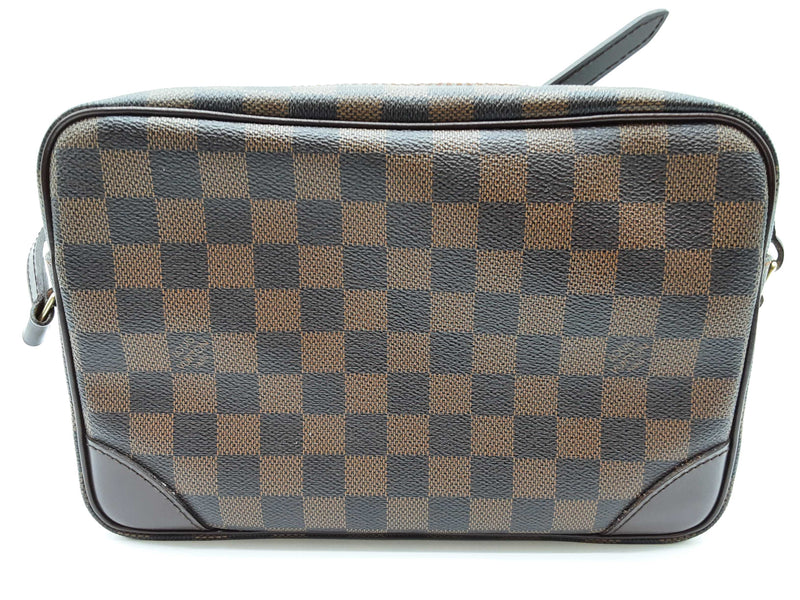 Louis Vuitton Trocadero Brown Damier Ebene Crossbody Bag Do0425crxde