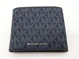 Michael Kors Cooper Blue Logo Billfold Wallet Do0926lrde
