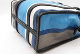 Balenciaga Striped Leather Bazar Shopper Tote Bag Eb0526wxzde