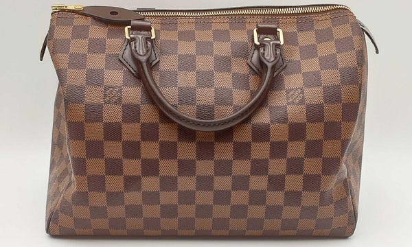 Louis Vuitton Damier Ebene Speedy 30 Top Handle Bag Eboxzdu 144030007617