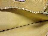 Hermes Birkin 30 Lime Yellow Swift Palladium Hardware Handbag Do1124loxzxde