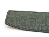 Hermès Reversible 41mm Noir & Vert Leather Belt Size 85 Fw0126crxdu