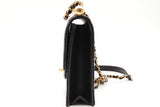 Chanel Quilted Black Leather Chic Pearls Flap Crossbody Bag Eb0926lcxzsa
