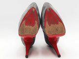 Christian Louboutin Suede Ankle Boots Gray Size 9 Aa0626lzxsa