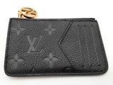Louis Vuitton Romy Black Empriente Monogram Leather Card Holder Do0726oxzde