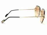 Cartier Ct0466s 004 Gold Sunglasses With Case Aa1026pzxsa