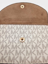 Michael Kors Willa Pleated Logo Vanilla Cream Tote Bag Sd1225rzde