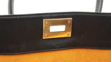 Louis Vuitton On My Side Mm Black Leather Tote Bag Fw0525lczxdu