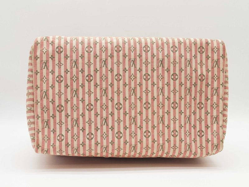 Louis Vuitton Monogram Mini Lin Croisette Speedy 30 Handbag Sd0825rcrde