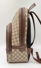 Gucci Ophidia Gg Supreme Canvas Backpack With Web Stripe Ebcrxdu 144030004311