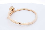 Cartier 18k Yellow Gold Juste Un Clou Diamond Bracelet 30.7g Size 16 Eb526crxzde