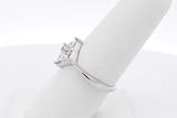 0.92cttw Princess Cut Diamond Ring 18k White Gold 3.5 Grams Size 7 Eb0826ixzsa
