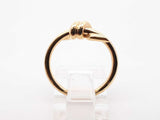 Tiffany & Co. Tiffany Knot Ring In 18k Yellow Gold 3.5g Size 5.5 Fw0526lxzxdu