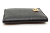 Gucci Black Leather Card Case Wallet Eb0926lcrde