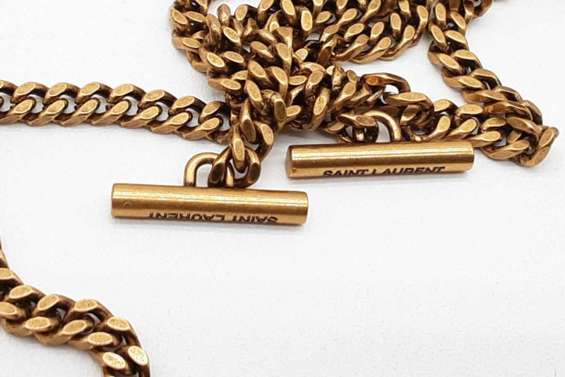 Yves Saint Laurent Quilted Black Leather Gaby Mini Vanity Case Eb1225exzde