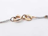 Diamond & 10k Heart Pendant With 14k Station Chain 4.5 Grams 17 Inch Fw0826wordu