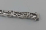 2.16cttw Diamond Tennis Bracelet In 14k White Gold 12.8 Grams 6 Inch Eb1026erxsa