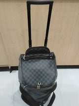 Louis Vuitton Neo Eole 55 Damier Graphite Rolling Duffle Bag Mk0726lzxzmia