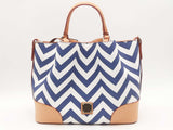 Dooney & Bourke Chevron Brenna Multi-color Handbag Aa1025oxsa