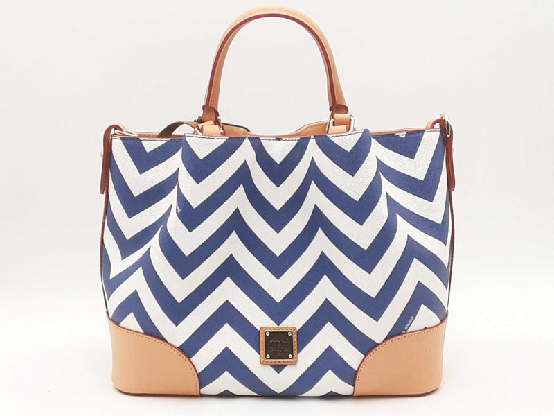 Dooney & Bourke Chevron Brenna Multi-color Handbag Aa1025oxsa