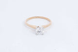 Michael Hill 14k Yellow Gold Diamond Ring 0.65ctw 2 Grams Size 7.25 Eb0624pxzdu