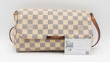 Louis Vuitton Damier Azur Canvas Favorite Shoulder Bag Sd1125czxdu