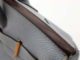 Hermes Birkin 30 Bleu Lin Blue Togo Gold Hardware Handbag Do0725lprxzde