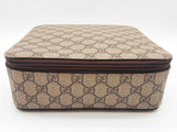 Gucci Tan Gg Supreme Coated Canvas Medium Packing Cube Do0325iorde