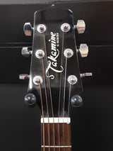 Takamine Eg44oc-stcy Black Acoustic / Electric Guitar Eb0924rxsa