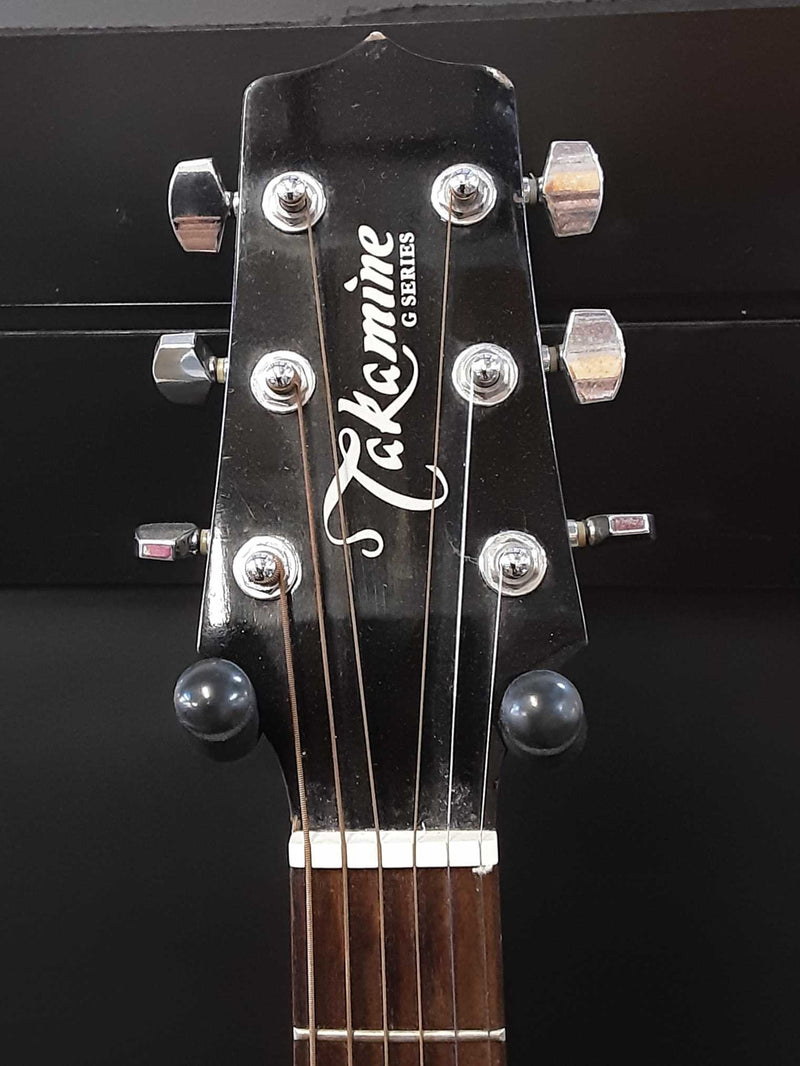 Takamine Eg44oc-stcy Black Acoustic / Electric Guitar Eb0924rxsa