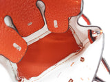Orange Mini Bag Charm Do0826ide