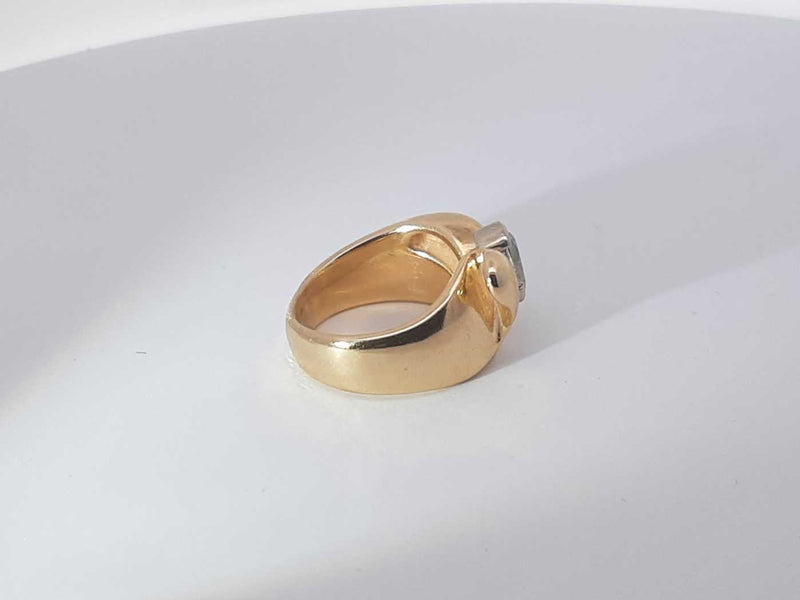 .50ctw Diamond 14k Yellow Gold 10.4 Grams Ring Size 6 Sd0525rezsa