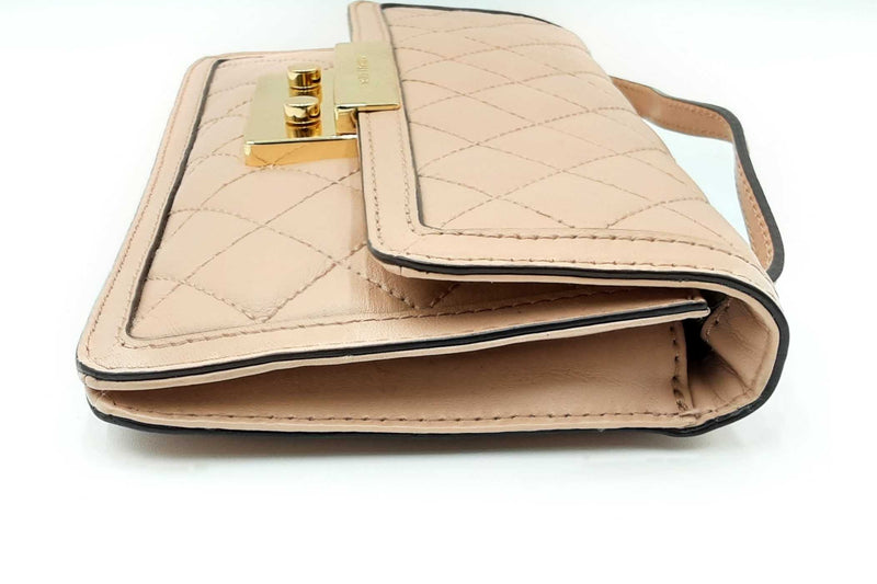 Michael Kors Quilted Pink Leather Sloan Messenger Crossbody Bag Eb0624wxsa