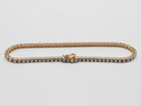 2.88 Cttw Lab Grown Diamonds 14k Gold 5.67g Tennis Bracelet 6.75 In Do0726llxzde