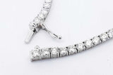 5.12cttw Lab Grown Diamond Tennis Bracelet 14k White Gold 6.9g 7 In Eb0326lpxzsa